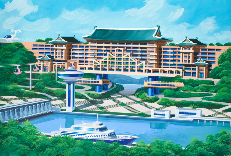 Illustration for article titled How An Architect Who Has Never Left North Korea Imagines The Future